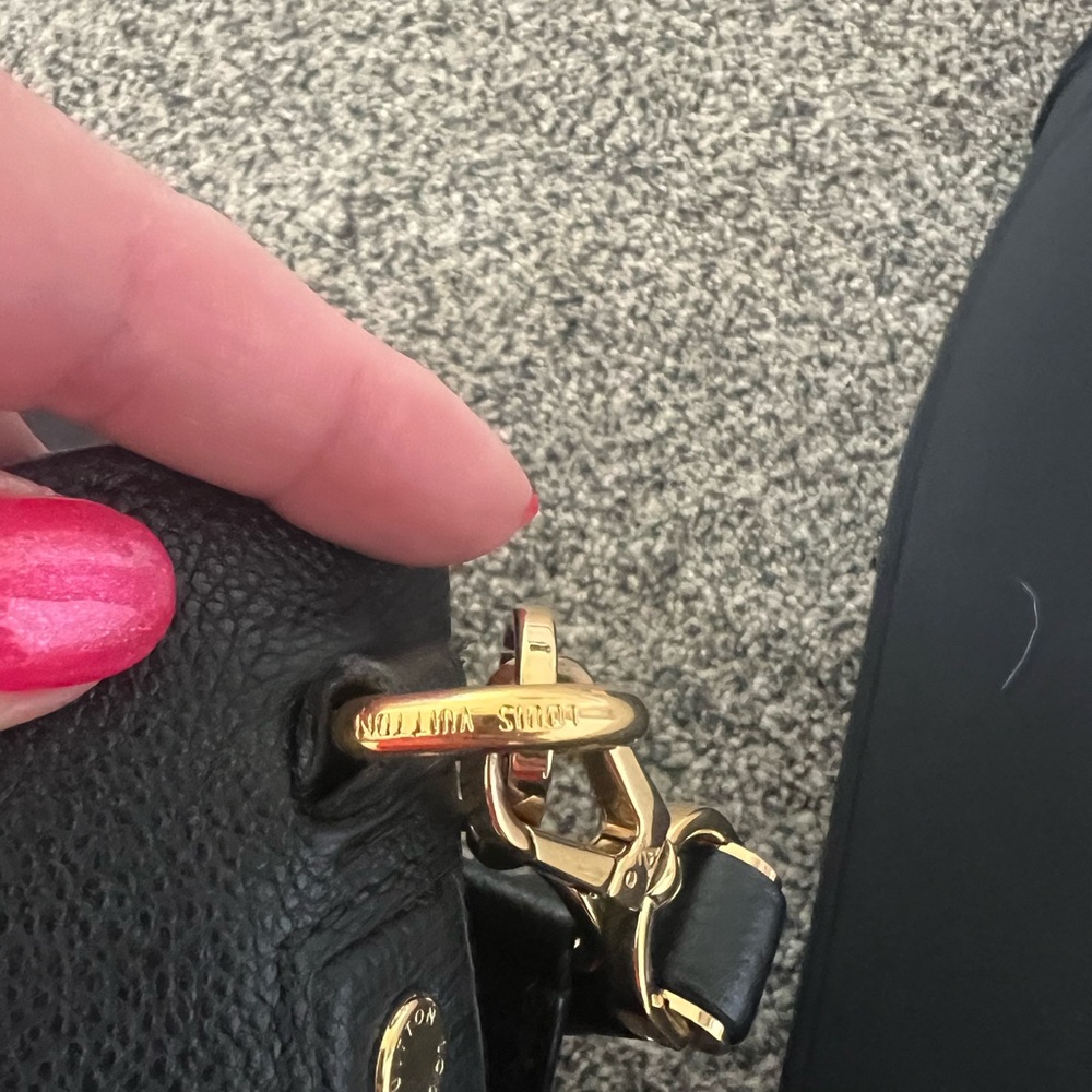 Perfect condition Louis Vuitton Empreinte black bagatelle. - Picture 8 of 15